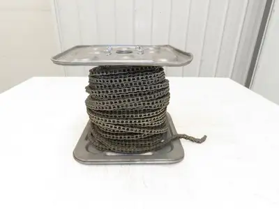 Daido Kogyo DID35F Sharp Top Conveyor Roller Chain #35 Serrated 150 Ft Roll