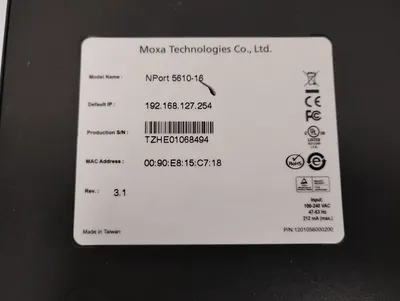 USED Moxa NPort 5650-16