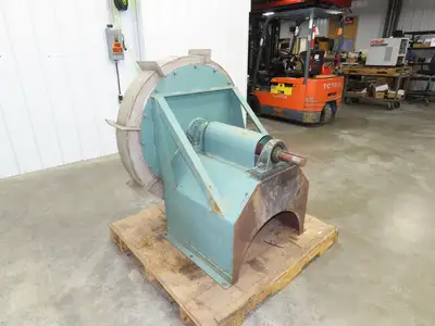 Koppers Centrifugal Blower Fan 33" Wheel 10" In 8x5" Out Stainless Food Grade