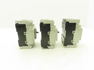 Fuji BW50RAGU3P020 3-Pole Auto Circuit Breaker 20A 500V 3Ph Molded Case Lot of 3