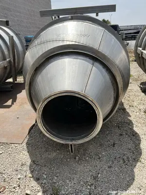 Used Industrial Stainless Steel Storage Bin