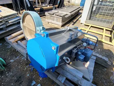 24" Class 150 Butterfly Valve w/ Actuator MERAC-350SRLN F16+F25