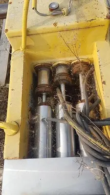 USED PERONI HIGH PRESSURE WATER BLASTING PUMP