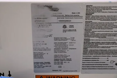 Used GARDNER DENVER HP0500A4 Air Compressor Dryers Georgia US | The Equipment Hub #163089