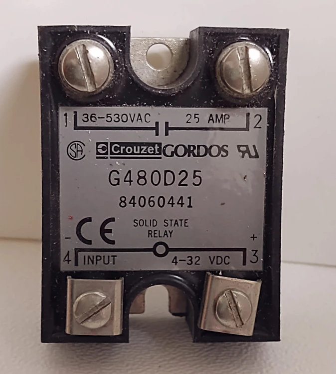 Used Gordos G480D25 Relays & Switches Kentucky US | Edwards Industrial Repair #974714