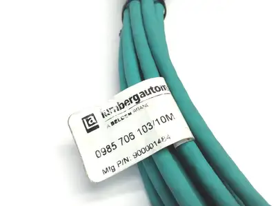 Used Lumberg Automation 0985 706 103/10M Cable & Wire Michigan US | Maverick Industrial Sales #1390593