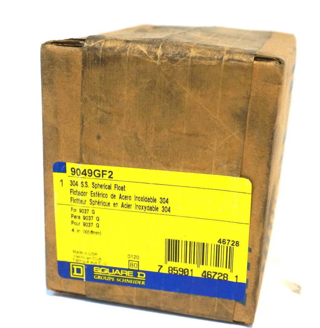 NEW SEALED SQUARE D 9049-GF2 FLOAT SWITCH 9049GF2