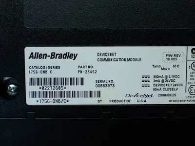 Used ALLENBRADLEY 1756A13 Programmable Logic Controllers Ohio US | HGR 24 #904406
