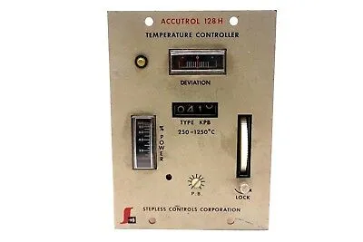 USED STEPLESS CONTROLS CORPORATION 8182301 TEMPERATURE CONTROLLER TYPE KPB