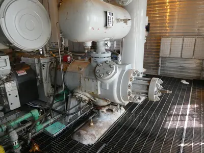 D602 2-Stage Reciprocating Compressor Package w/ 810HP CAT G3512LE Engine
