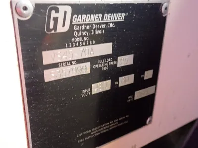 USED 2011 GARDNERDENVER VS457CA