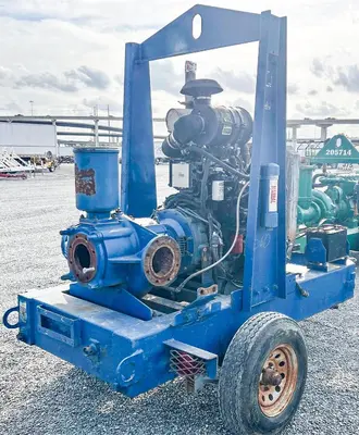 Used JOHN DEERE PAGD60-4045T PSO TRAILER-MOUNTED WATER PUMP Centrifugal Pumps Pennsylvania US | East West Machinery & Drilling #1417797