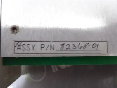 Bently Nevada 3300 Series Signal Relay Board 82368-01 Board Rev. F Used