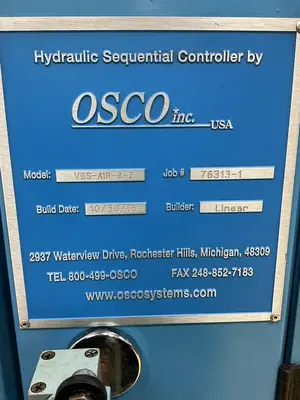 USED 2018 OSCO V6S-AIR-8-Z