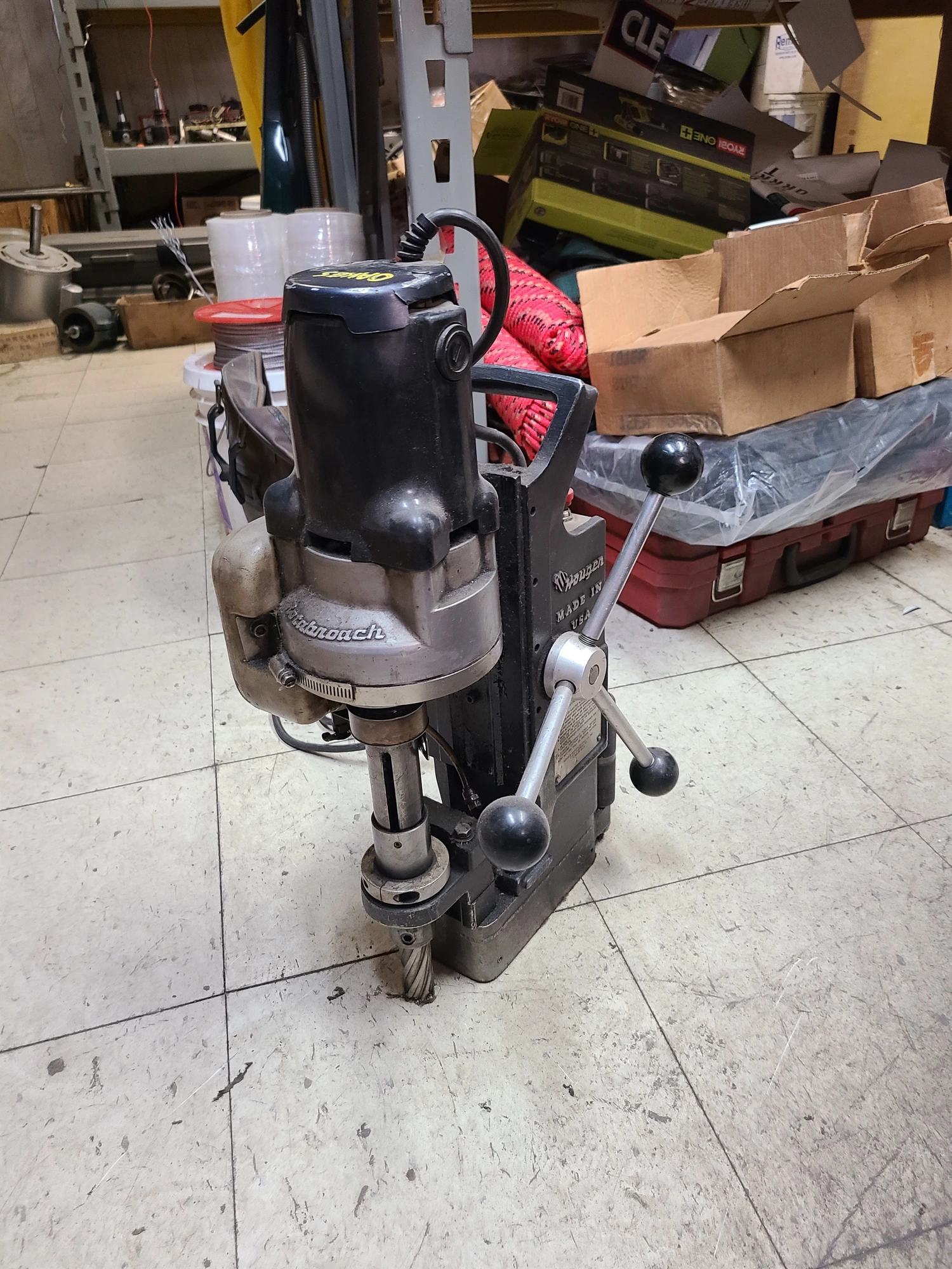 USED HOUGEN MAG BASE DRILL