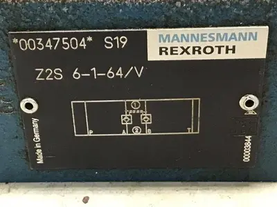 USED REXROTH Z2S6-1-64/V