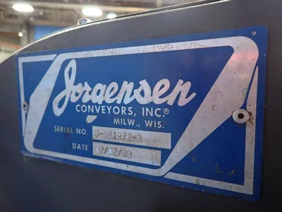 Jorgensen Conveyors Inc.  125" X 9" Chip Conveyor