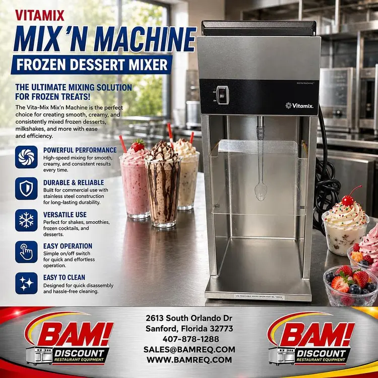 Used VITA MIX _UNKNOWN_ Ice Cream Equipment Florida US | BAM Discount Restaurant Equipment #1313135