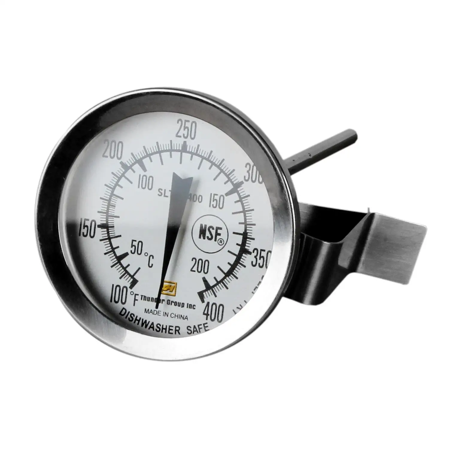 Thunder Group SLTHD400 Candy Deep Fry Thermometer w/ Dial Display, 100 to 400°F - 12, (each)