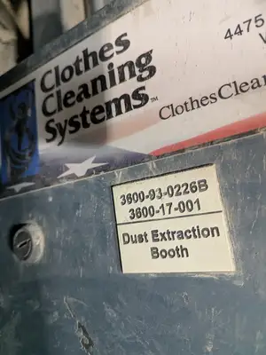 Used CLOTHES CLEANING SYSTEMS TEMPEST WINDDRAFT I Dust Collectors British Columbia CA | Lenmark #1426146