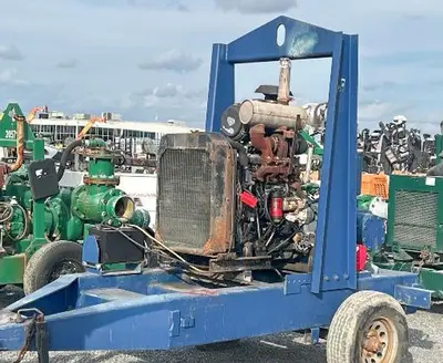 Used JOHN DEERE PAGD60-4045T PSO TRAILER-MOUNTED WATER PUMP Centrifugal Pumps Pennsylvania US | East West Machinery & Drilling #1417797