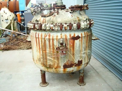 910 L Pfaudler Glass Lined Reactr Body