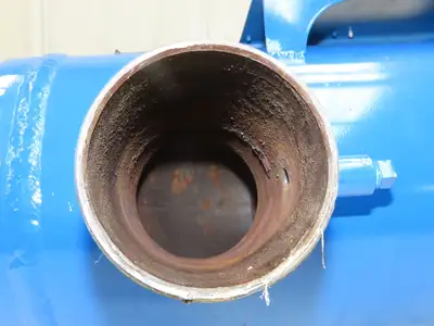 Dollinger SPX Flow S08030C0 Pipeline Filter Air Gas Vacuum 3" NPT Steel Housing