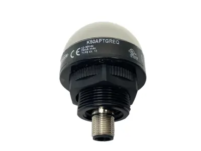 USED BANNER ILLUMINATED PICK-TO-LIGHT TOUCH BUTTONS 50MM 4-PIN M12 24985