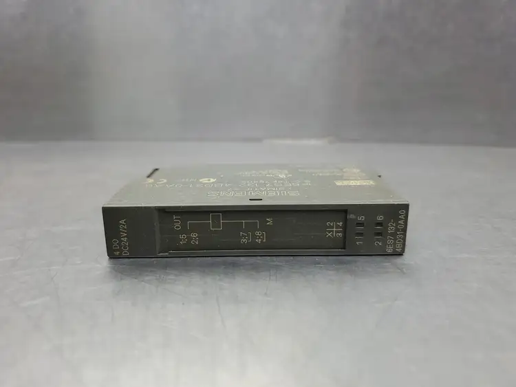 Used Siemens 6ES7132-4BD31-0AA0 Simatic S7 Output Module PLC Input & Output | Palmetto Automation #1156188