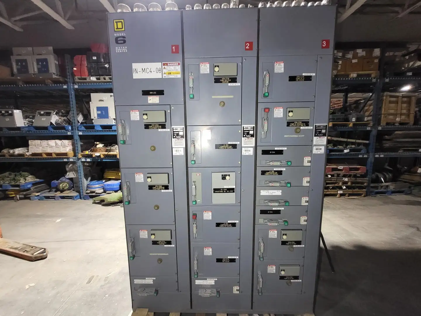 USED SQUARE D MODEL 6