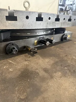 30" X 40" DEVLIEG AIR LIFT ROTARY TABLE. STOCK # 0221126