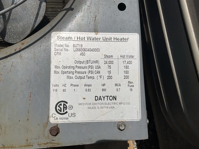 Used NA 2 HOT WATER HEATERS Water Heaters Michigan US | Miedema Asset Management Group #1322269