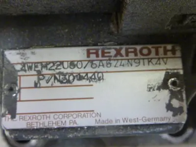 USED REXROTH 4WEM22U606A624N9TK4V
