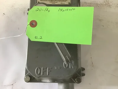 Cutler Hammer B100U0C Explosion Proof Manual Motor Starter