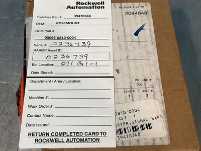 Used ROSEMOUNT 333D Industrial Controls Ohio US | HGR 24 #1263447
