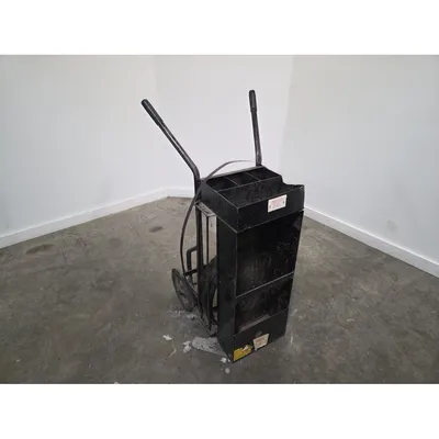 Used Metal Strapping Cart with 3/4" wide banding