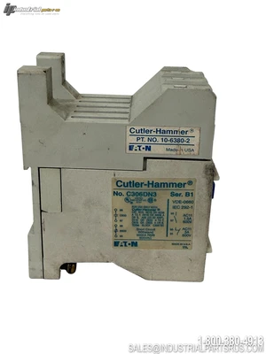 Used CUTLER-HAMMER C306DN3 Relays & Switches Kentucky US | Industrial Parts R Us Inc. #908917