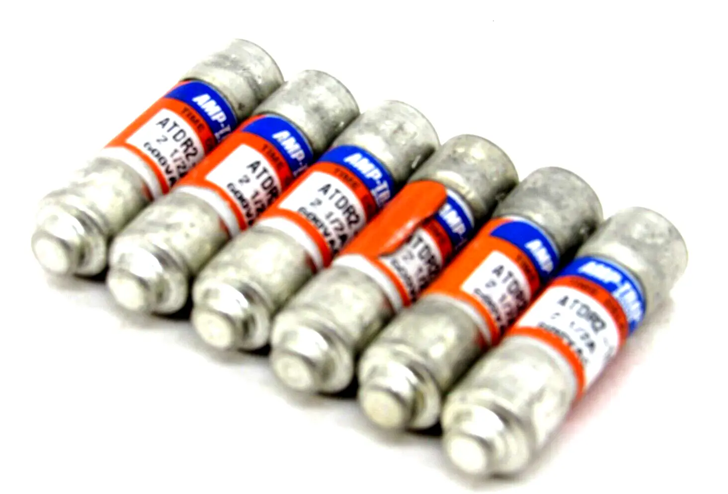 NEW LOT OF 6 FERRAZ SHAWMUT ATDR2 2 1/2 FUSES ATDR2212