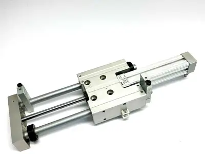 SLD83-X-120-GO-J8-M-Q1-UB37-H4 | PHD Inc  Pneumatic Slide Cylinder 12027761 05 - Used