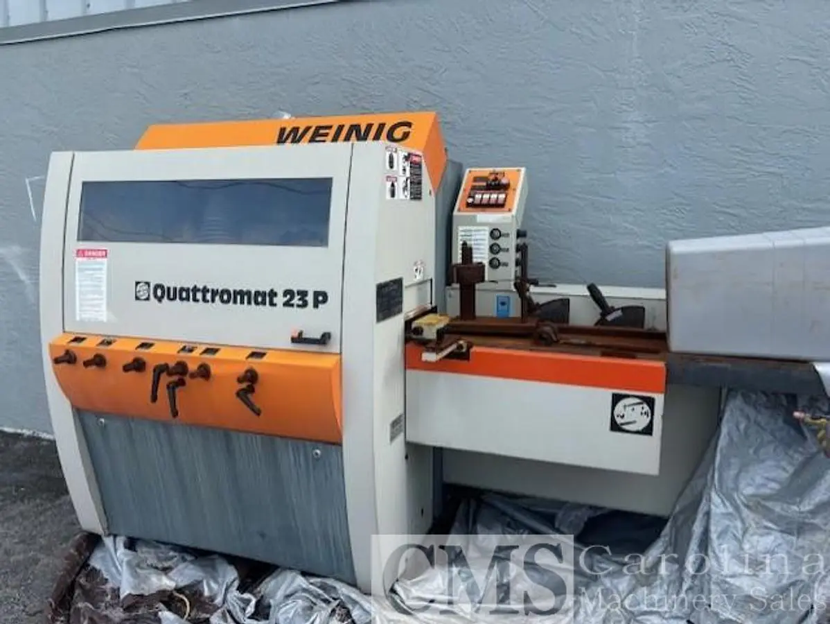 USED 2000 WEINIG QUATTROMAT 23P MOULDER
