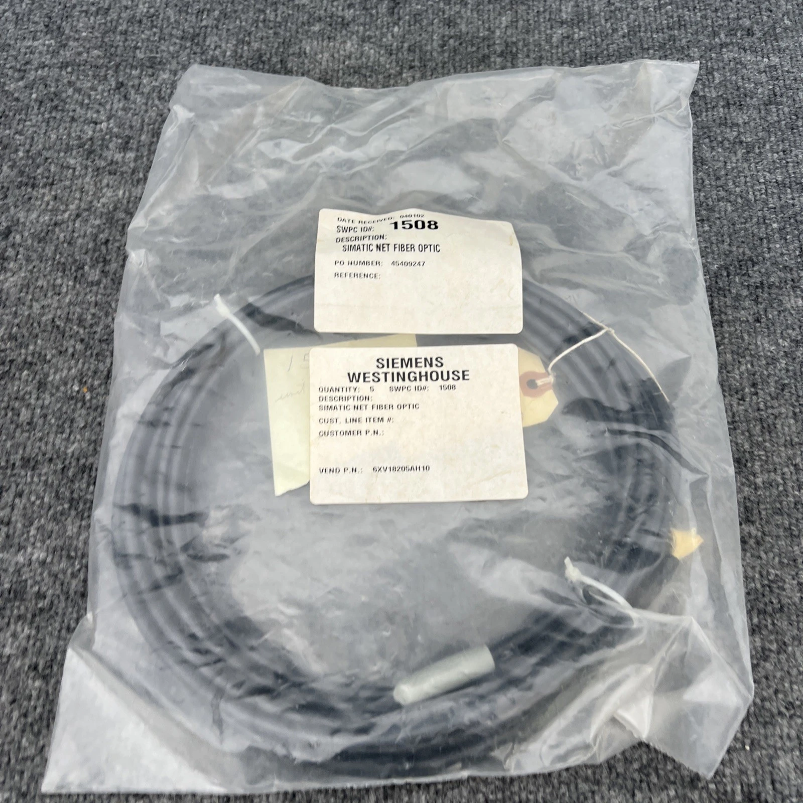 New | in-Stock Siemens 6XV18205AH10 Misc Electrical & Power Parts California US | Davliegogo LLC #1710395