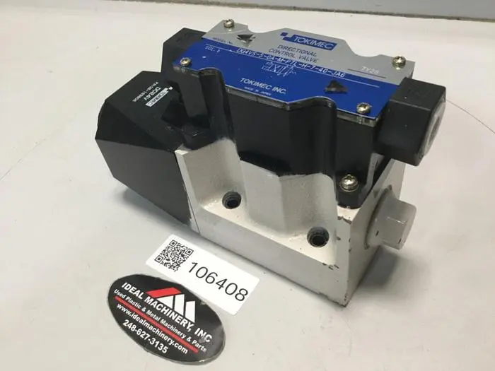 Used TOKIMEC DG4VS-5-0A-M-P7L-H-7-40-JA6 Valves/Fittings Michigan US | Ideal Machinery #608560