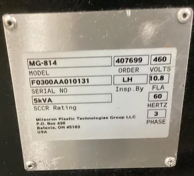 USED MILACRON MG-814