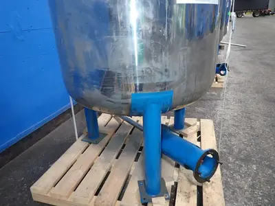 400 Gallons S/s Tank W/agitator