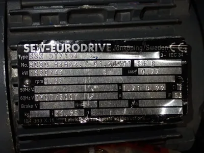 USED SEW EURODRIVE S32 DT71D4