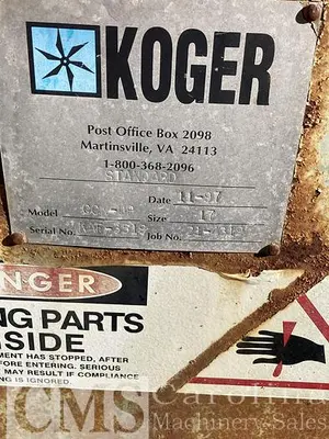 USED KOGER BLOWER (NO MOTOR)