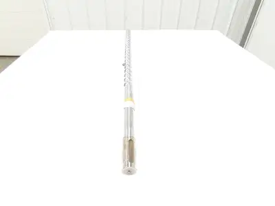 Meiki 8433279 Metering Screw for Injection Molding Machine 36mm x 1050mm 41.3"
