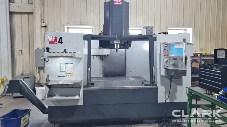 2011 HAAS VF-4 Vertical Machining Centers | Clark Machinery Sales, LLC