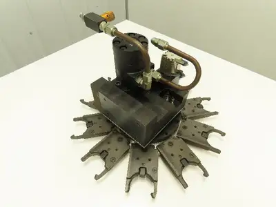Makino 10-Position CNC Hydraulic Rotary Tool Changer HSK63 CAT40