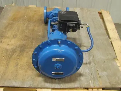 KOSO G130HHC32EA5GAH 1-1/2" Flanged Globe Valve Air Operated Actuator/Positioner